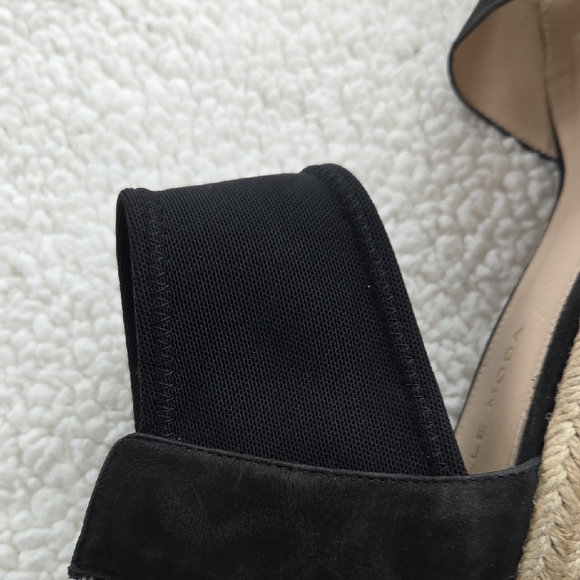 Black Women\'s Espadrille Sandals